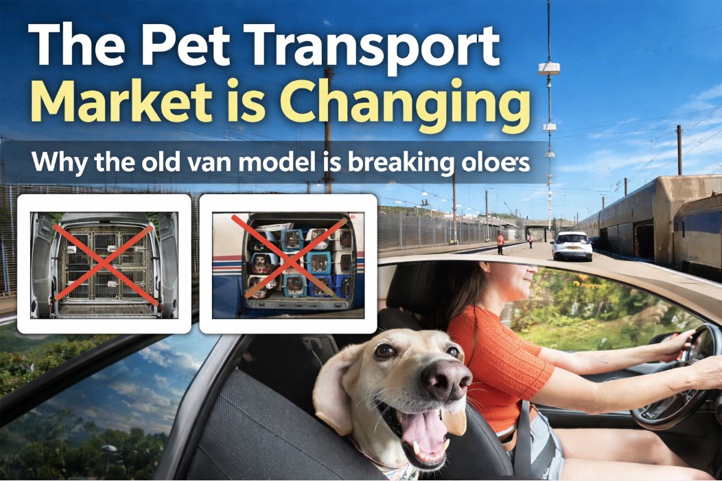 The pet transport market is changing — why the old van model is breaking down